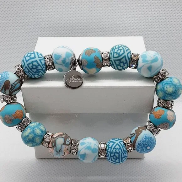 CLOSET SALE!! New Jilzara polymer premium clay beaded bracelet - Picture 2 of 8